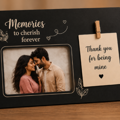 Personalized Memories Photo Frame – Memories to Cherish Forever