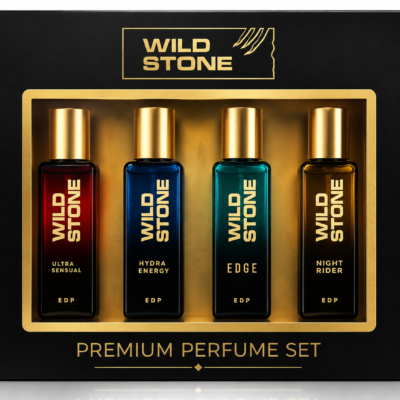 Wild Stone Premium Perfume Gift Set – 4 Eau De Parfum Collection