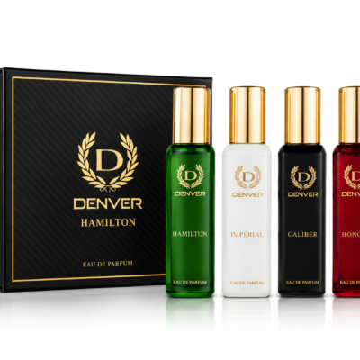 Denver Hamilton Luxury Perfume Gift Set (Pack of 4)