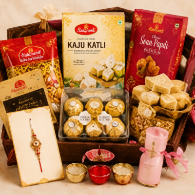 Premium Indian Sweets & Chocolate Gift Hamper