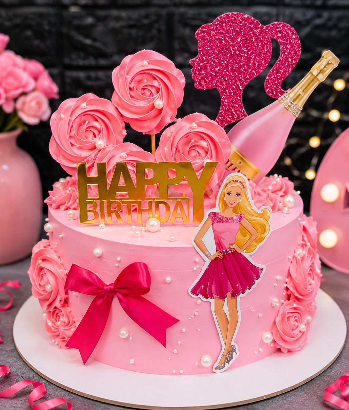 Barbie Princess Birthday Cake