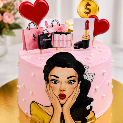 Fashion Queen Birthday Cake
