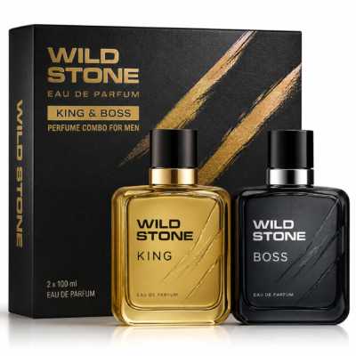 Wild Stone King & Boss Perfume Combo for Men – Pack of 2 (100ml Each)