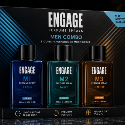 Engage Men Perfume Spray Combo – M1, M2 & M3 (120ml Each)