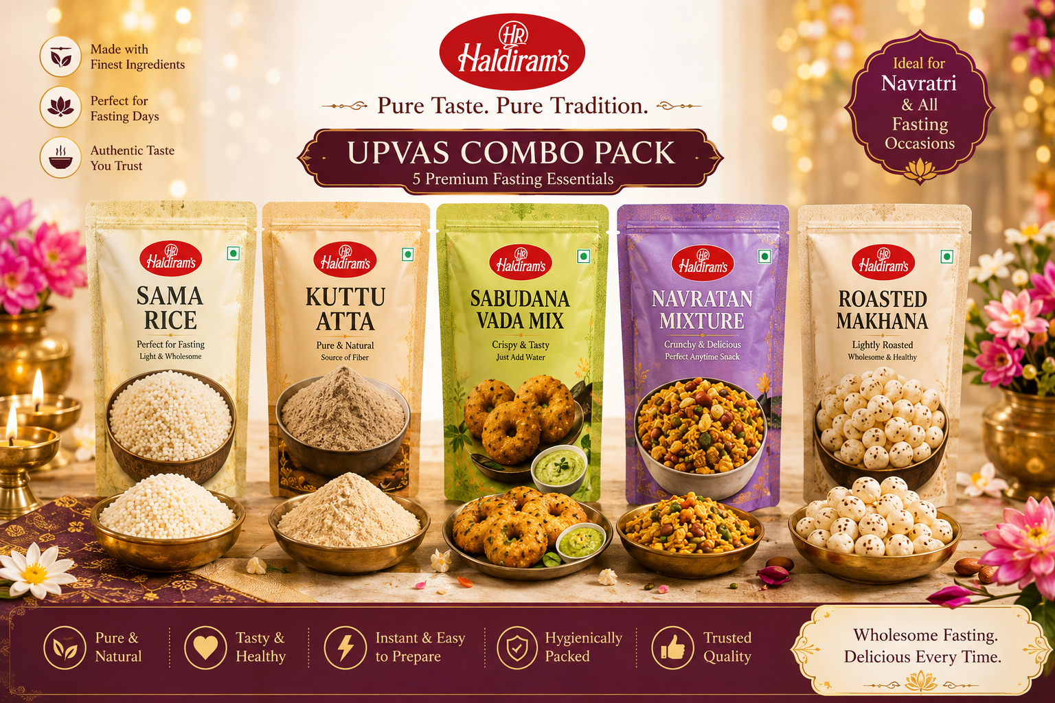 Haldiram's Premium Upvas Combo Pack